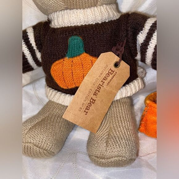 2009 Starbucks Autumn Bearista Bear edition #85‎ - Picture 7 of 8